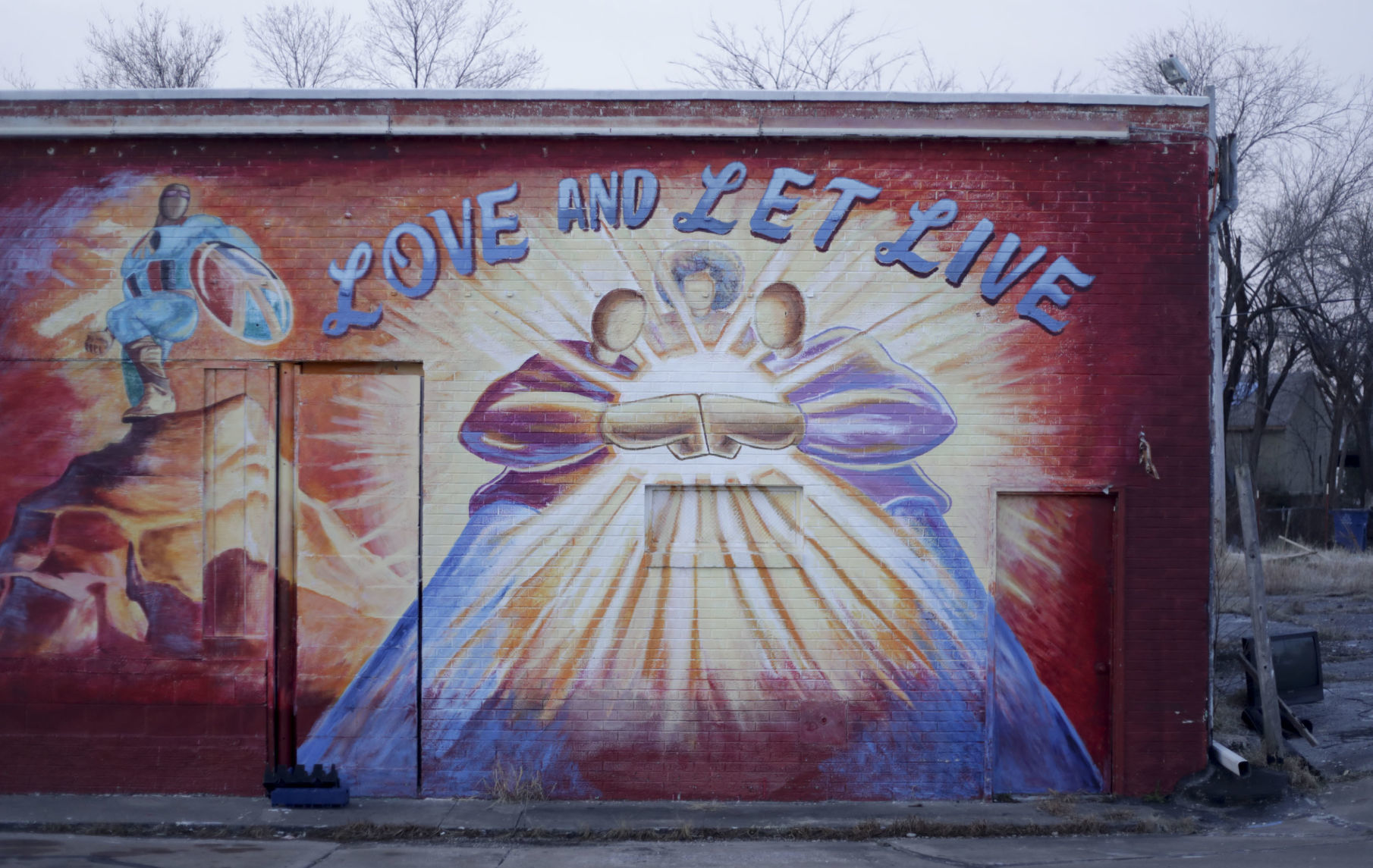 46th St. North mural